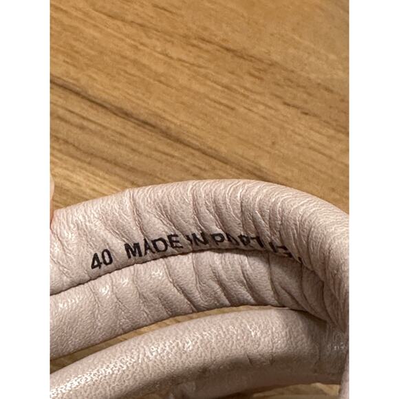 Miz Mooz NYC Oceana Heels Sandals Cream Leather Size 9/9.5 US 40 EU NIB Wedding - Picture 13 of 15